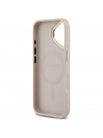 Dėklas Apple iPhone 17 Guess Gold Frame MagSafe